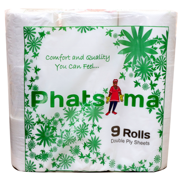 Phatsima Double Ply Toilet Paper 9s